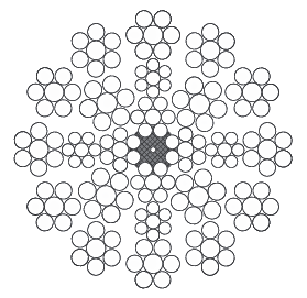 24x7 tower crane hoist rope